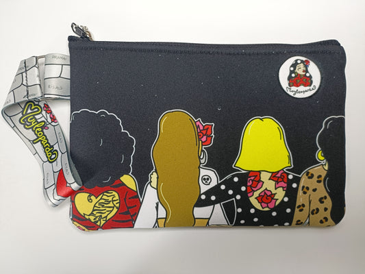 PACK AMIGAS BOLSO DE MANO + MONEDERO DE PIEL