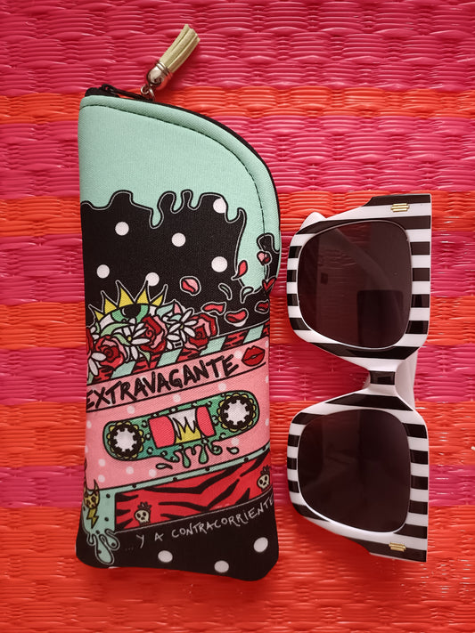 PACK EXTRAVAGANTE FUNDA DE GAFAS + MONEDERO DE REGALO
