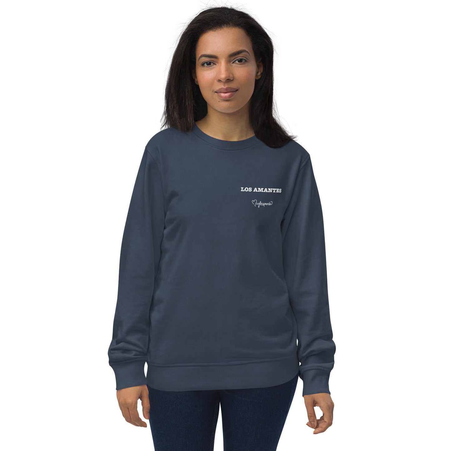 Sudadera orgánica unisex Los Amantes