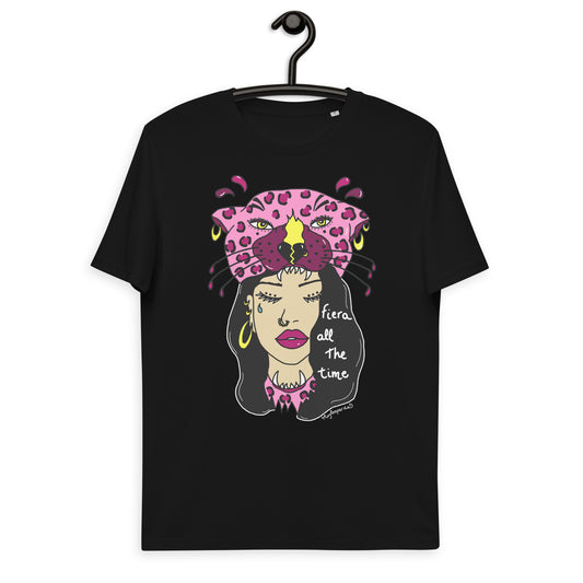Camiseta de algodón orgánico unisex Fiera