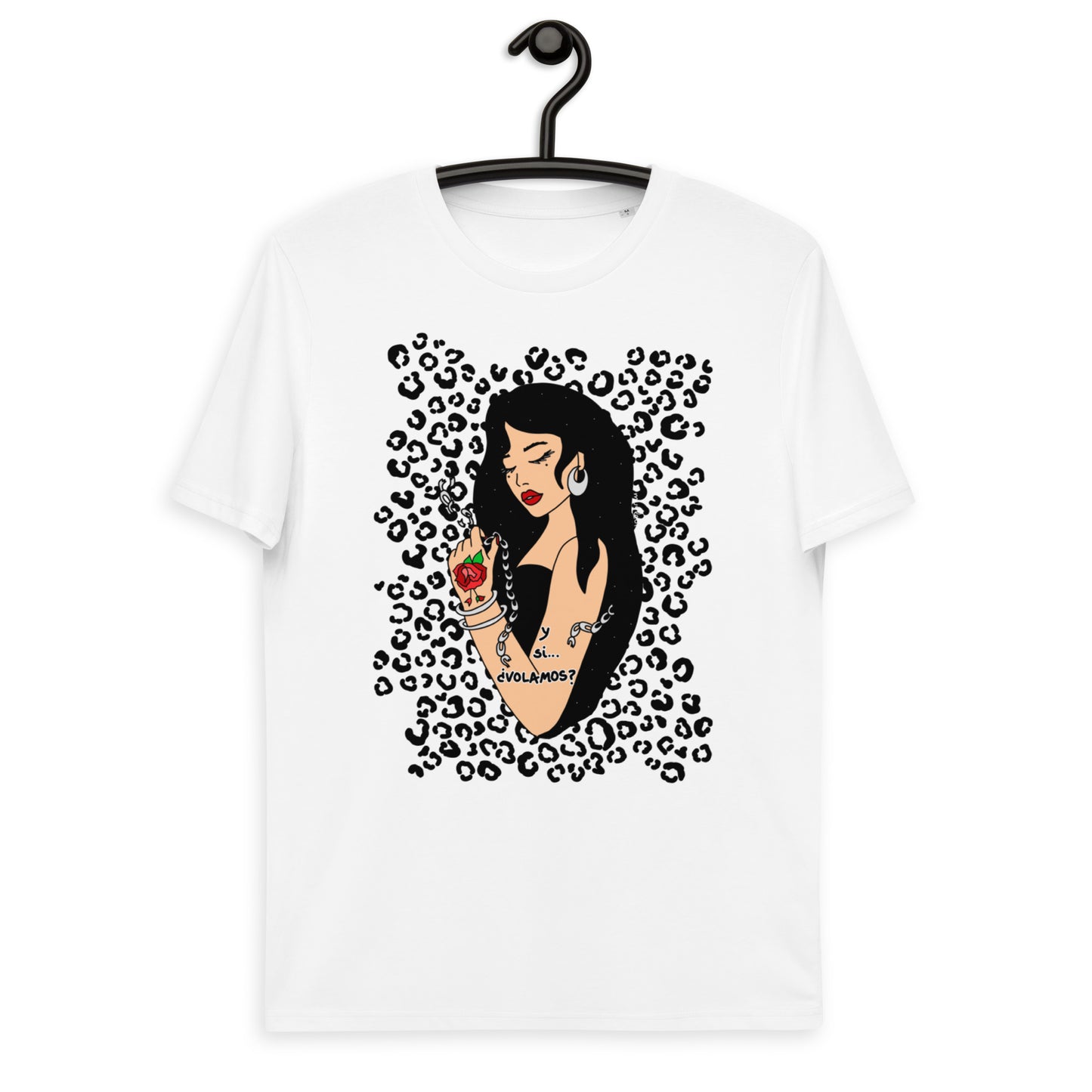 Camiseta de algodón orgánico unisex Volamos
