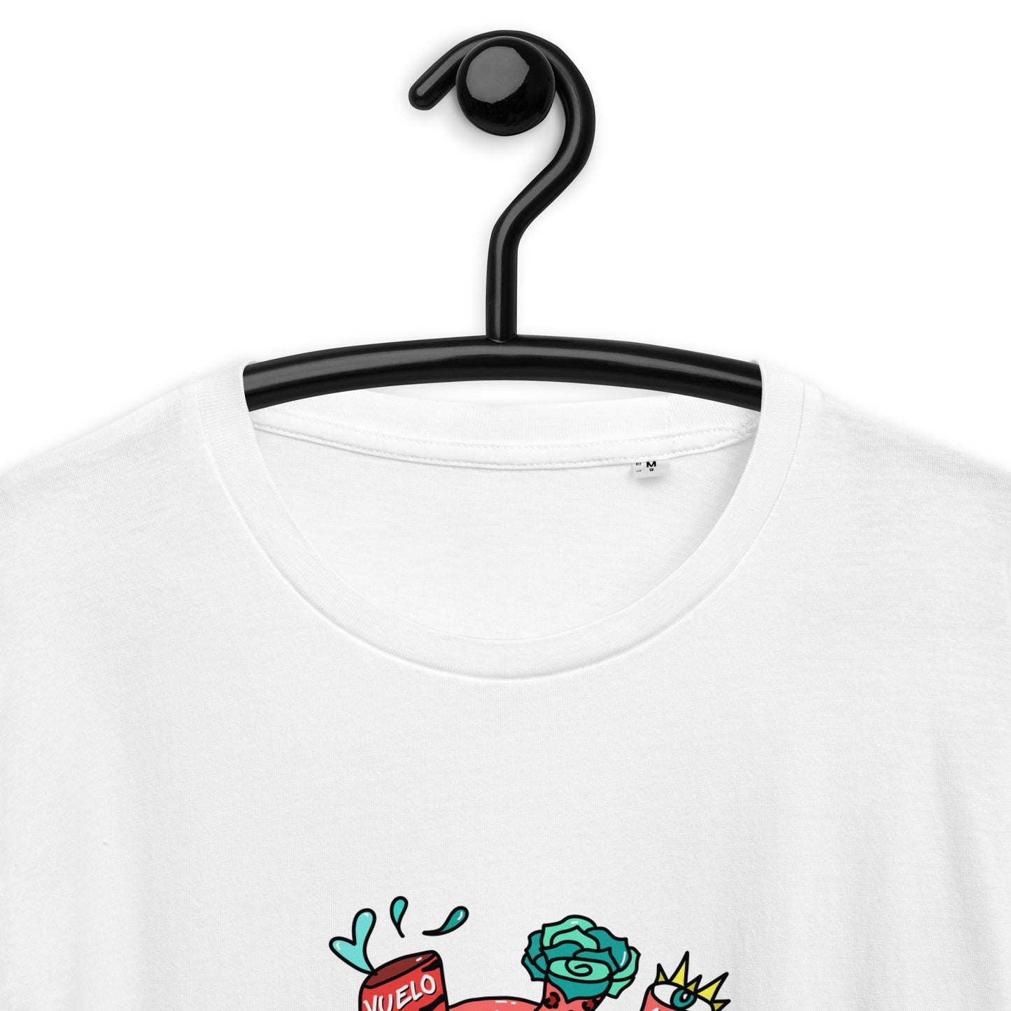 Camiseta de algodón orgánico unisex Corazón Lleno