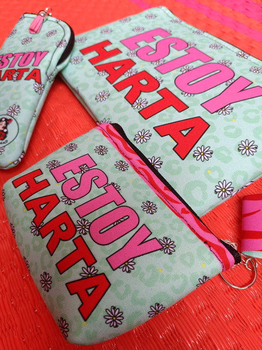 PACK MUY HARTA BOLSO DE MANO + FUNDA DE GAFAS últimas unidades