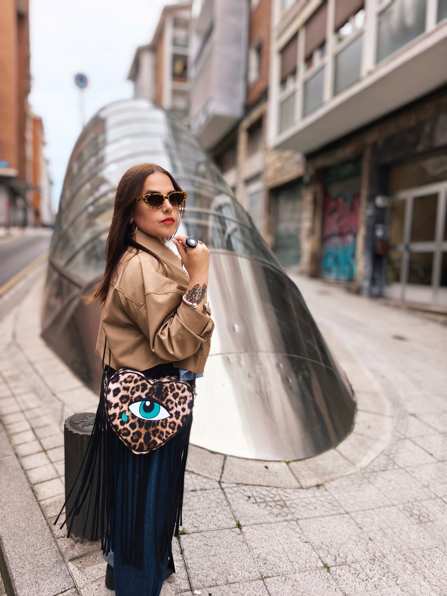 Bolso Crybaby Leopard