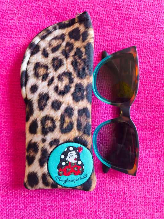 ¡NUEVO! Funda de gafas Crybaby Leopard