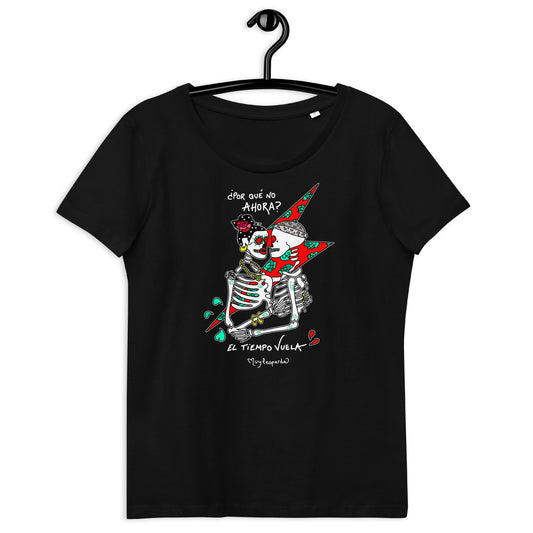 Camiseta ecológica ajustada para mujer AHORA