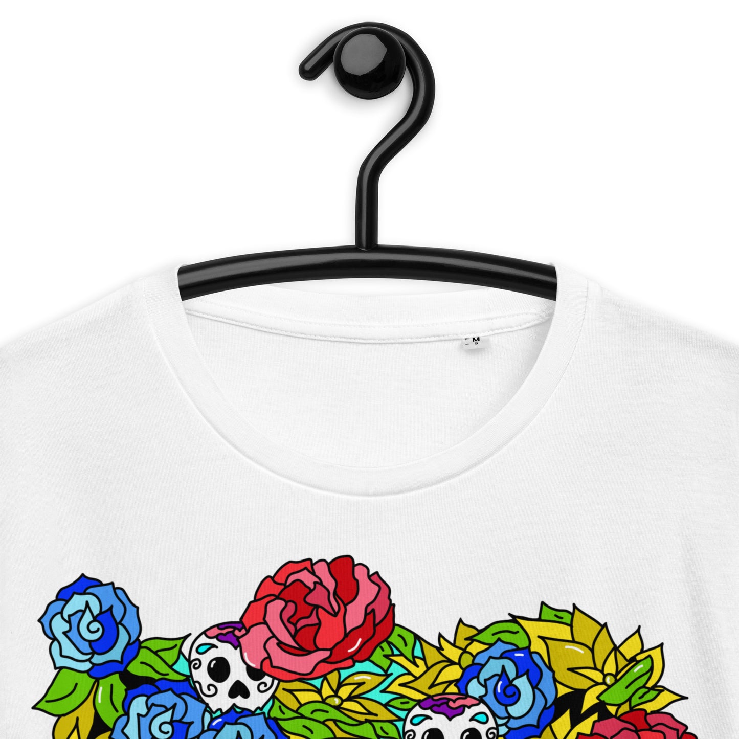 Camiseta de algodón orgánico unisex Floreces